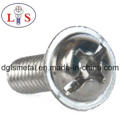 Pan Head Phillips&Slot Machine Screw with Washer