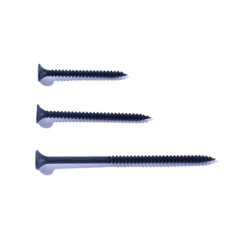 Madagascar Kenya Ethiopia Market/Collated Drywall Screw China Factory Black Phosphated Drywall Screw