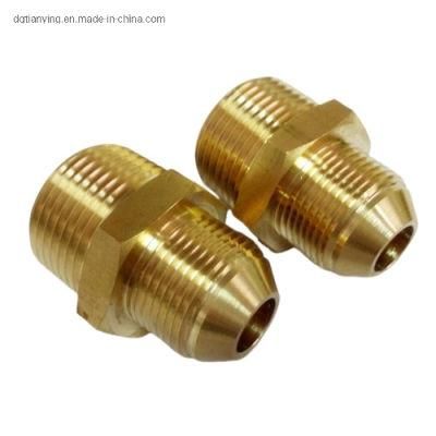 Brass Half Union 3/4&prime;&prime; NPT Thread Grease Male Connection Nipple