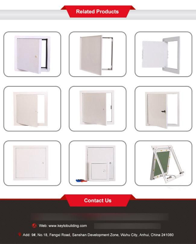 Aluminum Frame And Push Lock Drywall Access Panel