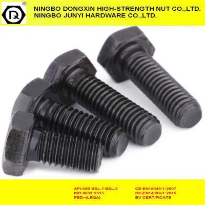 10.9 Full Thread Black Fastener DIN933 Hex Head Bolt