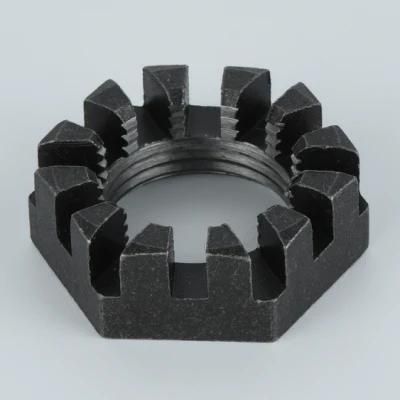 Hex Slotted Nuts Customized Grooved Hex Slotted Nuts