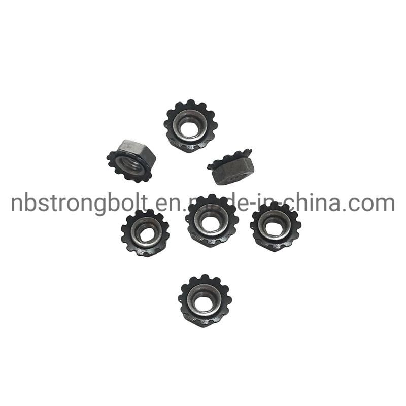 Carbon Steel Kep Nut K-Lock Nut with External Tooth