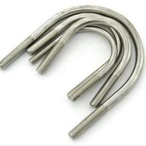 High Price White Color 304 U Shape Bolts Stainless Steel U Bolt