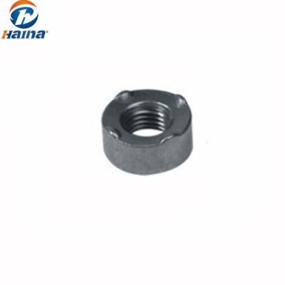 Zinc Plated Black Round Head Nuts