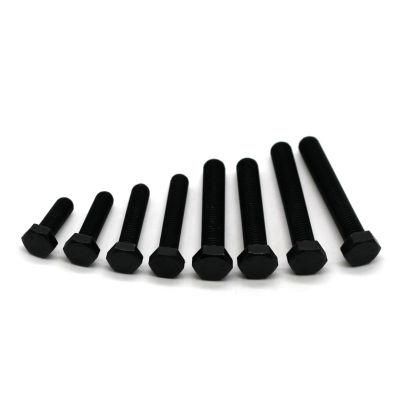 China Wholesale Fastener Hardware New Type Top Sale Furniture Screw Allen Bolt M5-M64 Black Oxide Hex Bolts