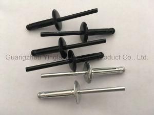 Black Flange Head Tri-Fold Blind Rivets 3.2*16*14