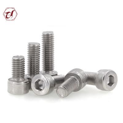Common Bolt Customized 304 Stainless Steel Socket Bolt A2-70 Allen Screw 304 Scoket Bolt A2 Socket Hardware