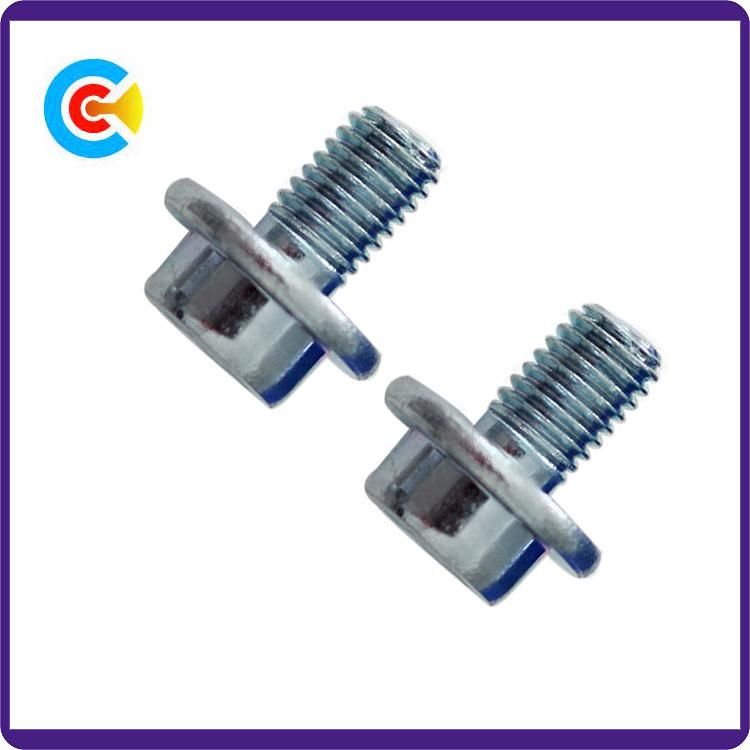 DIN/ANSI/BS/JIS Carbon-Steel/Stainless-Steel Fillister/4.8/8.8/10.9 Galvanized Hexagon Socket Screw for Machinery/Industry