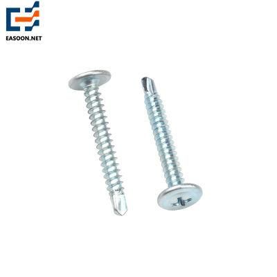Truss Head Self Drilling Screw Zinc Plated #6X1 Screw HDG Finish Self Drilling Screw