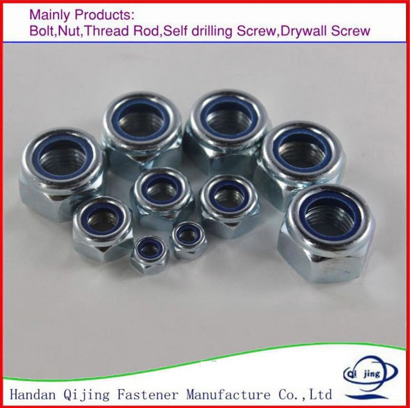 Fastener DIN985 DIN982 Nylon Lock Nut