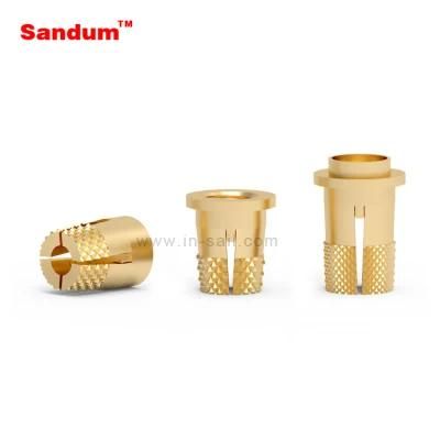 Hot Sale Push-to-Expand Press in Threaded Insert Nut for Plastic