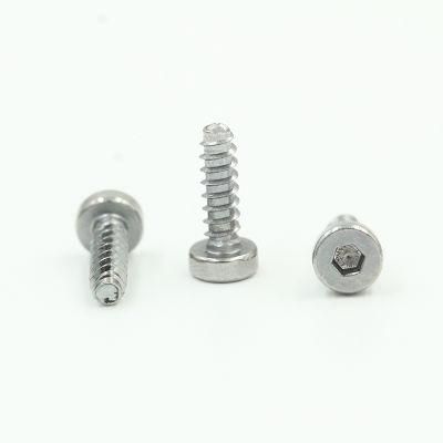 Special Custom M3 Copper Flat Micro OEM Countersunk Cheese Head Self Tapping Screw