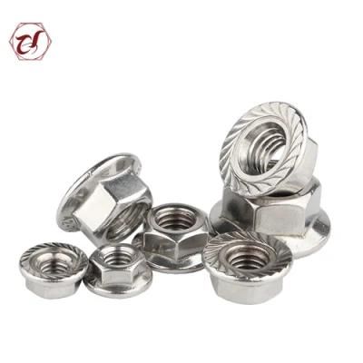 DIN6923 Stainless Steel 304 Hex Head Flange Nut