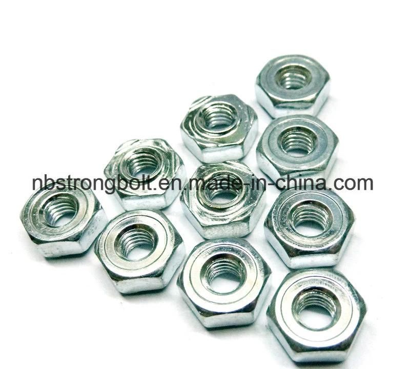 Hexagon Welded Nut M8 Natural Color