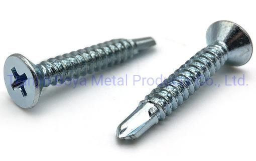China Wholesale Galvanised Metal Hexagon Head Hex Self Drilling Screw