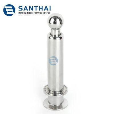 Stainless Steel Sanitary Grade Cleaner Spray Ball with 100mm Neck