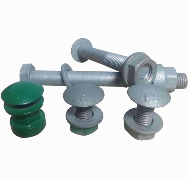 Made in China M14 M16 Grade 8.8 Black Hex Bolt with Nut and Washer