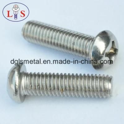 Fastener Stainless Steel Cross Recess Pan Head Bolts