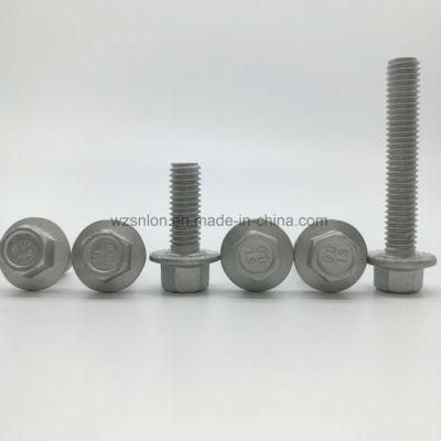 Ppap Level 3 Hex Serrated Flange Head Bolt with Dacromet Finish 8.8/10.9 Grade