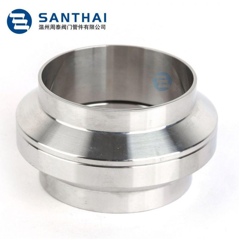 Food Grade Stainless Steel Sanitary 3A Fittings Long Weld Clamp Ferrules