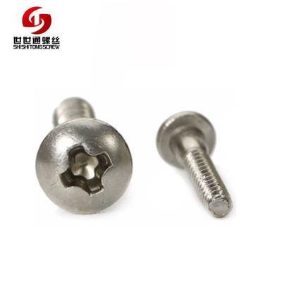 M2*12 Stainless Steel Truss Head Phillips Self Tapping Shoulder Screw