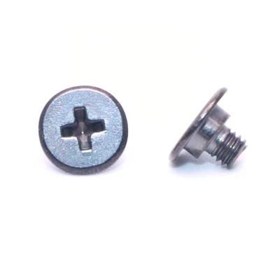 Black Nickel-Plated Ultra Low Head Phillips Mini Shoulder Screws for Drones