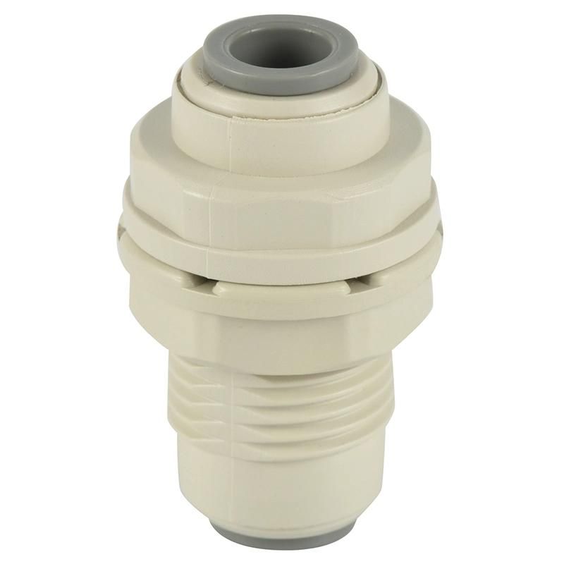 Xhnotion Pneumaric 1/4′ ′ Tube Od Bulkhead Union Water Filter Fitting