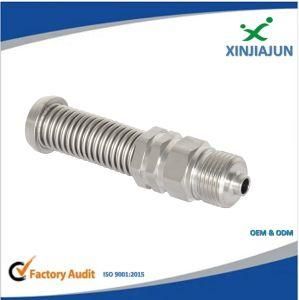 Inconel 625/825 CNC Machinery Stainless Steel Tube Swivel Fitting, NPT Joint Pipe Coupling