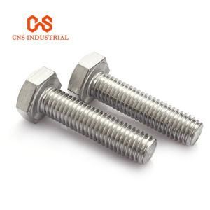 ANSI ASME BS 1083 JIS Stainless Steel 304 316 Hex Head Bolts