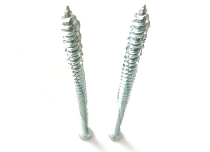 Galvanized Hardened Carbon Steel Self Tapping Screws for Window Frame to Cement/Concrete