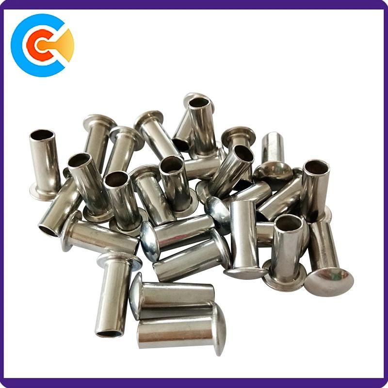 M6X18 Stainless Steel Mushroom Head Semi-Tubular Rivets
