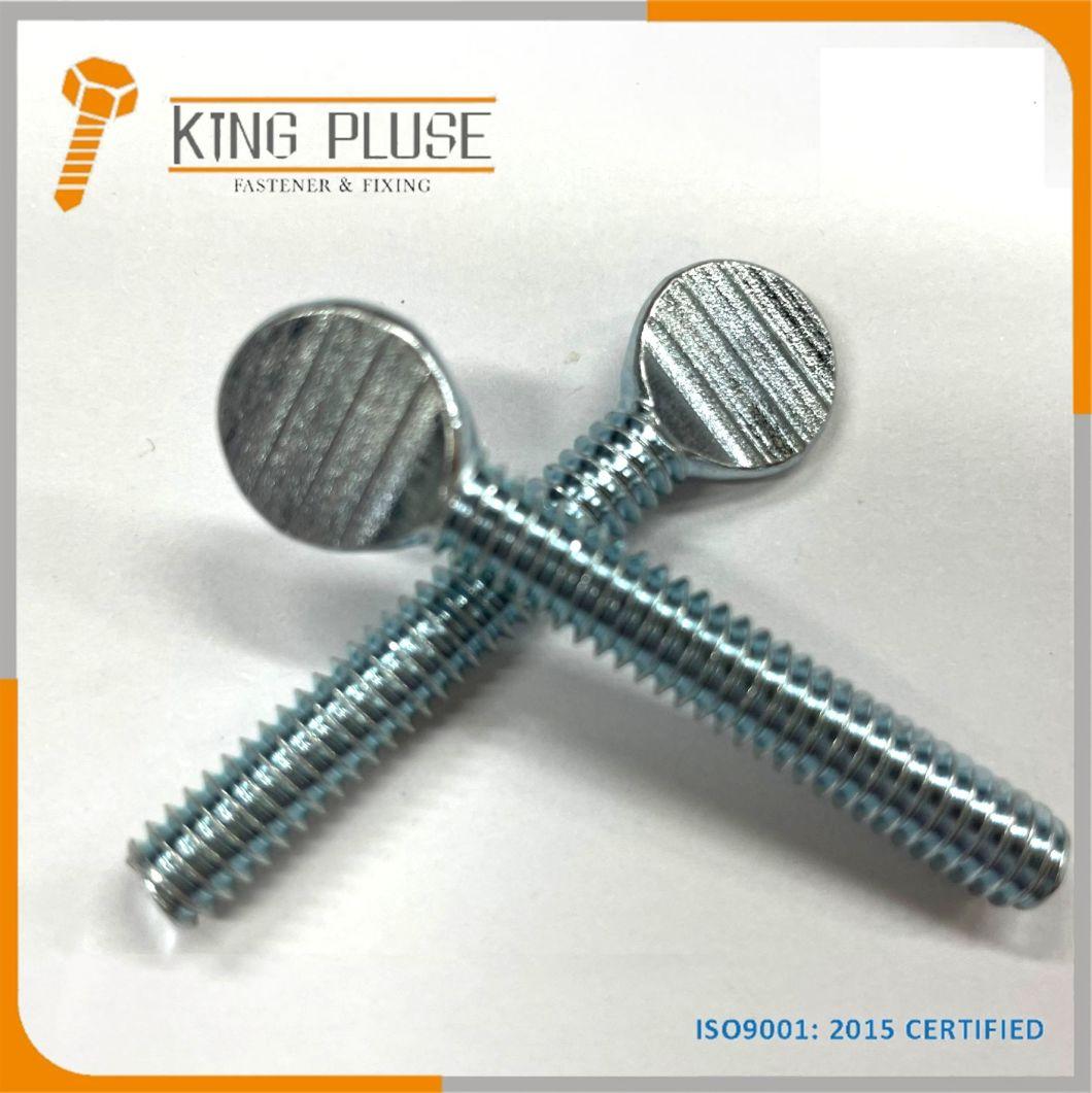 Spade Bolt Thumb Screws Bolts Fastener Zinc Plated