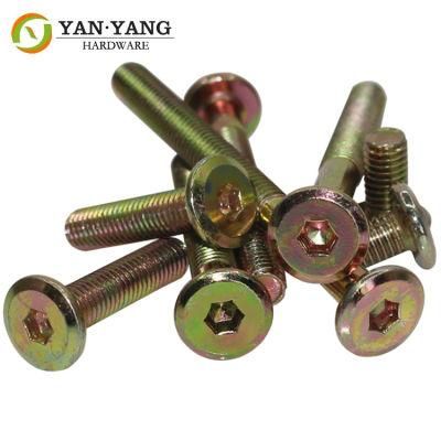 Flat Head Fasten Screws Furniture Accessories