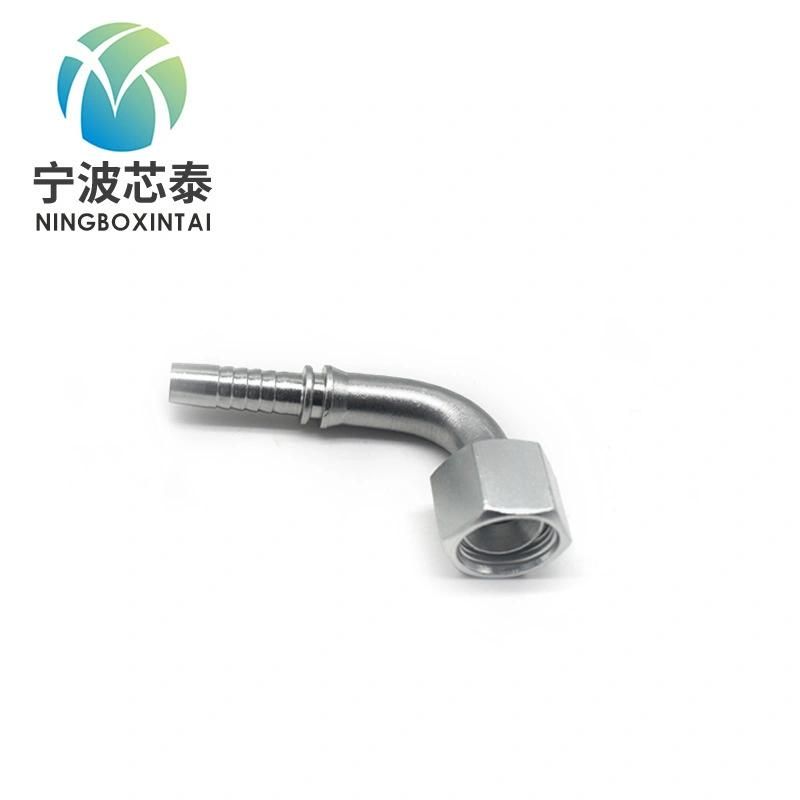 Female 90 Degree Nipple Jic Elbow 90 Degree Hydraulic Hose Fittings Stainless Steel Fittings