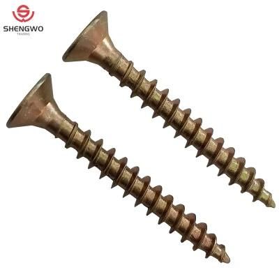 Furniture Fittings Carbon Steel Chipboard Screws DIN7505