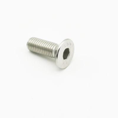 316 Stainless Steel Flat Head Socket Cap Screws Countersunk Head Machine Screws
