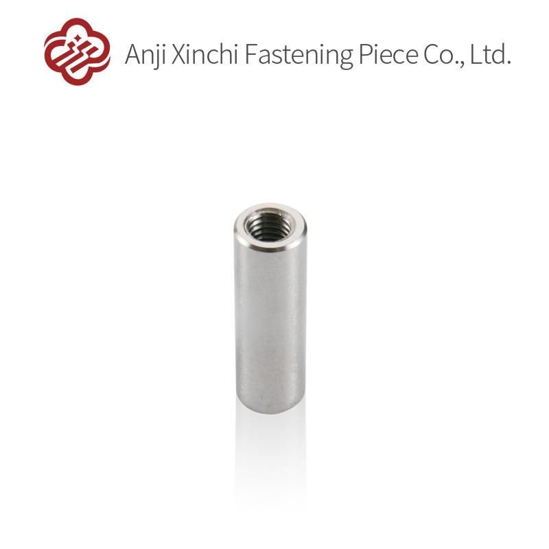Cylinder Straight Through Full Thread Extension Nut Galvanized Hardware Fastener