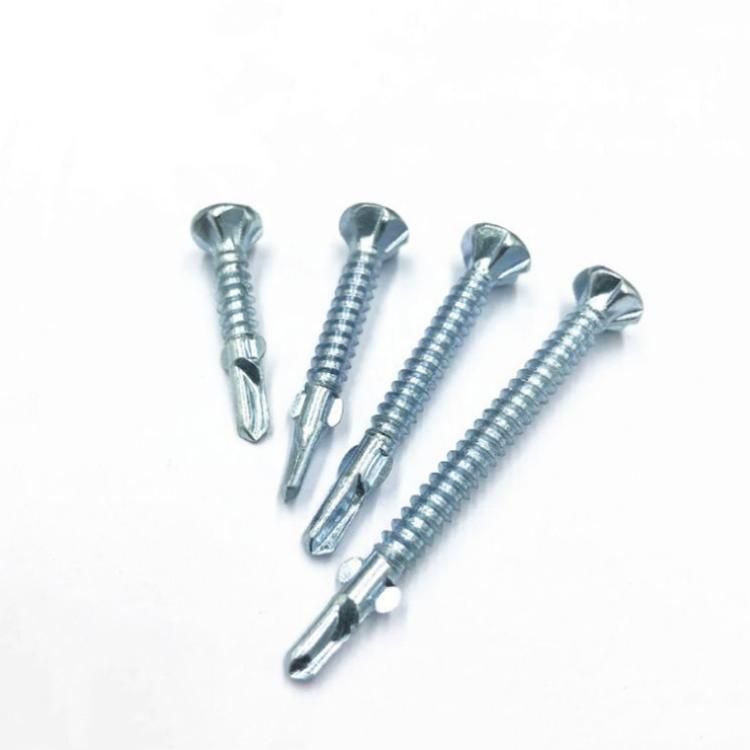 Drill End Cross Large Flat Head/Drill End Wire Tapping Self Drilling Dovetail Screw