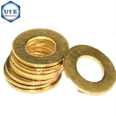 DIN125A Brass Flat Round Washer