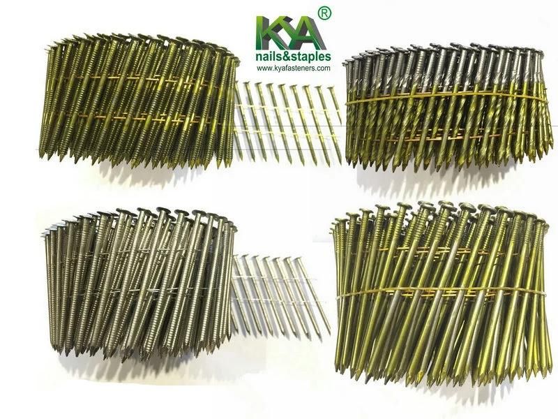 Galvanized Collated Nails for Roofing, Fencing