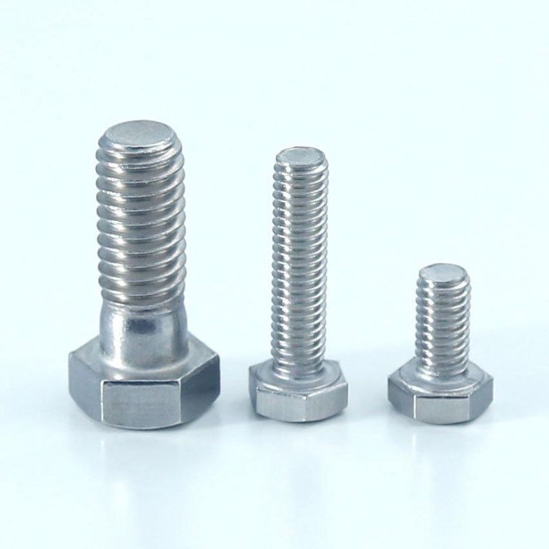 Supplier Screw Bolts Stainless Steel Bolt DIN 933 DIN 931
