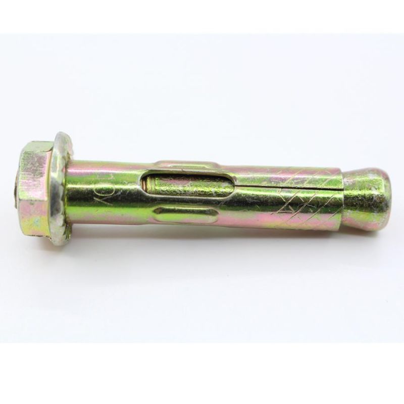 Sleeve Anchor with Hexagon Head Expansion Bolt Zinc Plated