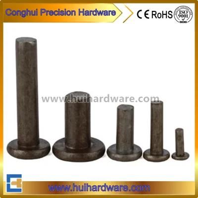 Steel/Iron Flat Head Solid Rivets with High Quality