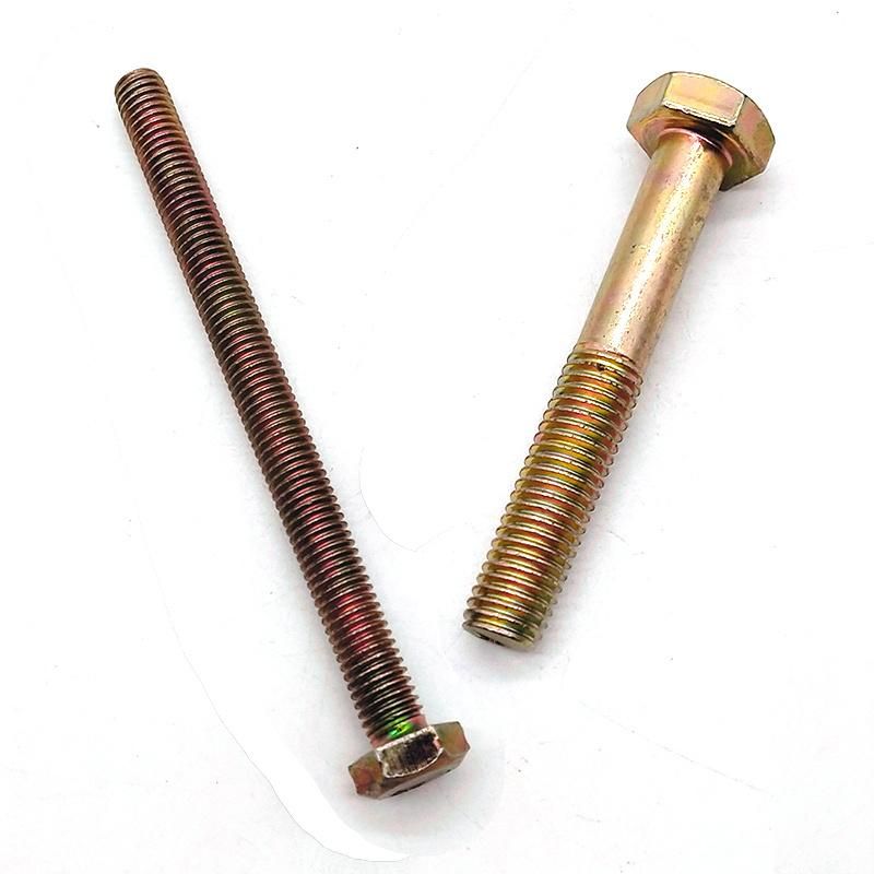 DIN933 ANSI Brass Hex Cap Screw with ISO Certificate