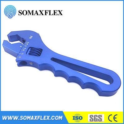 Aluminum Anodized an Spanner An3-An12 Compact Adjustable an Wrench an Fitting