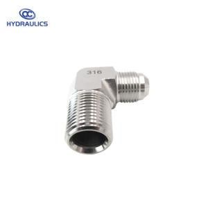 Jic NPT Male Hydraulic Fittings Elbow Adapters