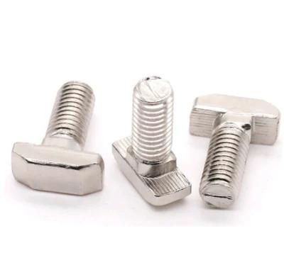 Galvanized T Shape Bolt in Carbon Steel Full Threaded