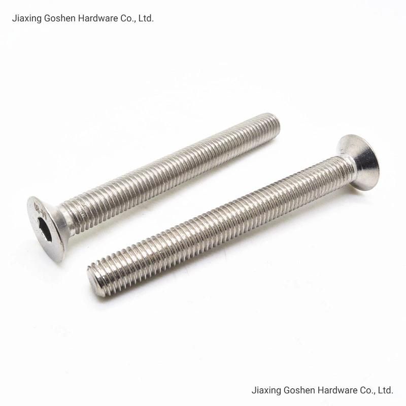 DIN7991 Stainless Steel Hex Socket Countersunk Head Screws