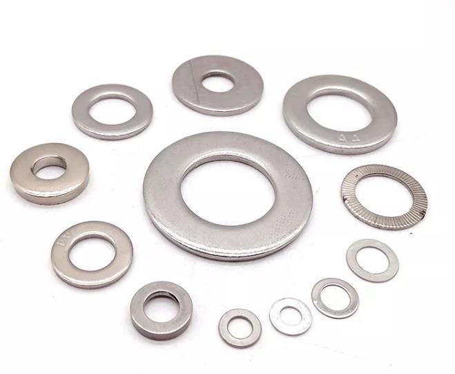 Factory Standard Zinc Plated Disc Spring Washer Carbon Steel Flat Washer DIN 125